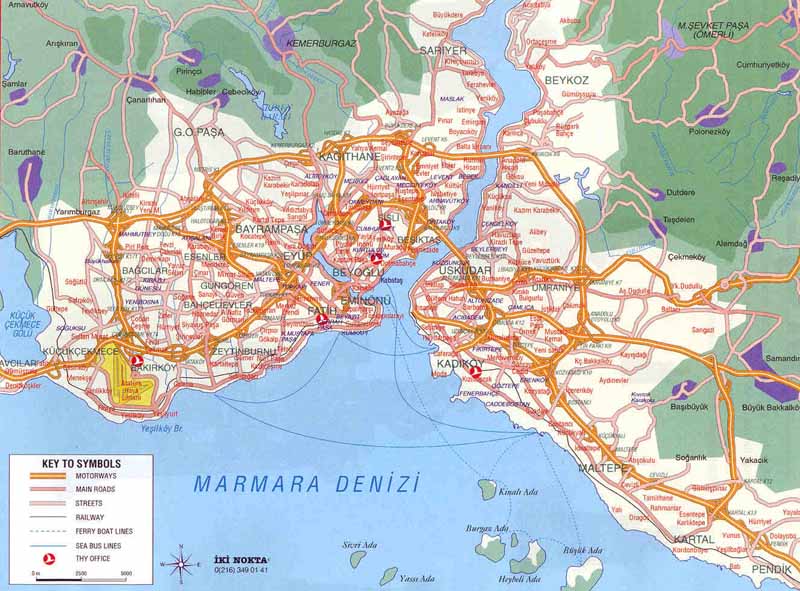 istanbul karta Istanbul Map, Turkey Adiyamanli.org istanbul karta